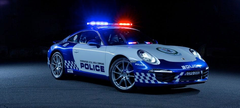 Illustration for article titled Australian Cops Got This Ominously Beautiful Porsche 911 Police Car
